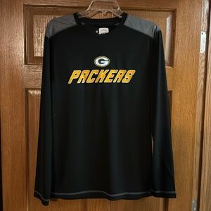 Men’s medium Green Bay Packers dri fit long sleeved! Brand new!